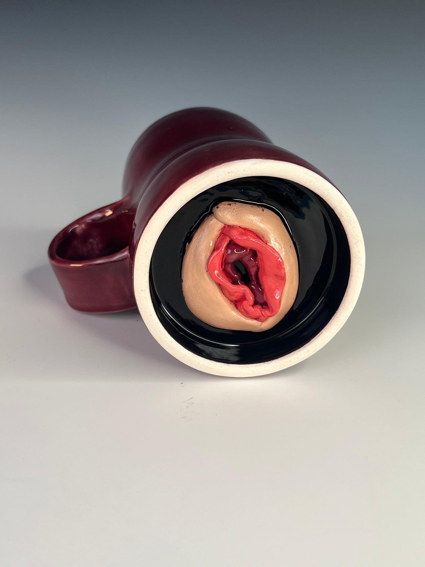 Stephanie Peek-a-Boo Pussy Mug