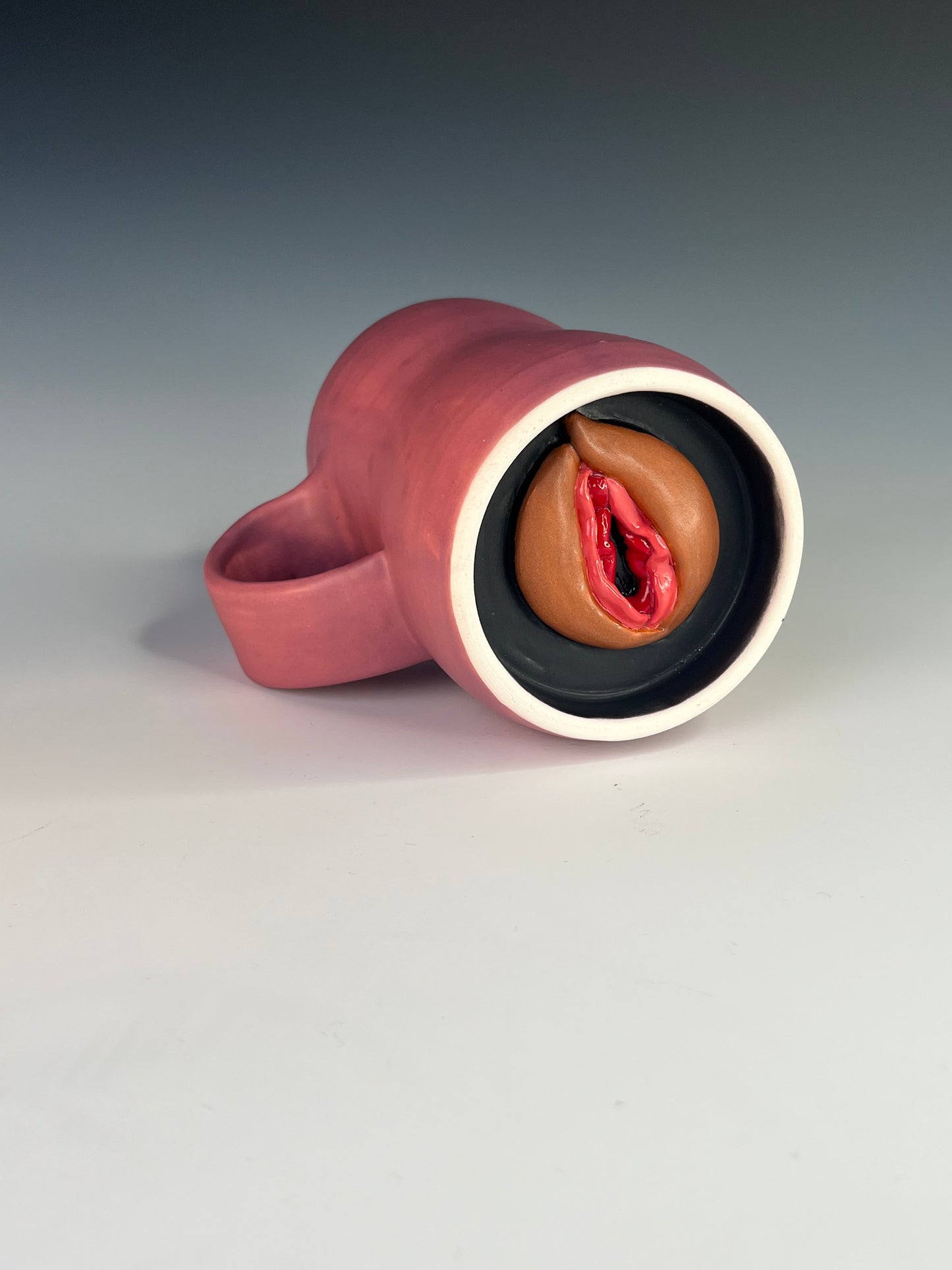 Alice Peek-a-Boo Pussy Mug