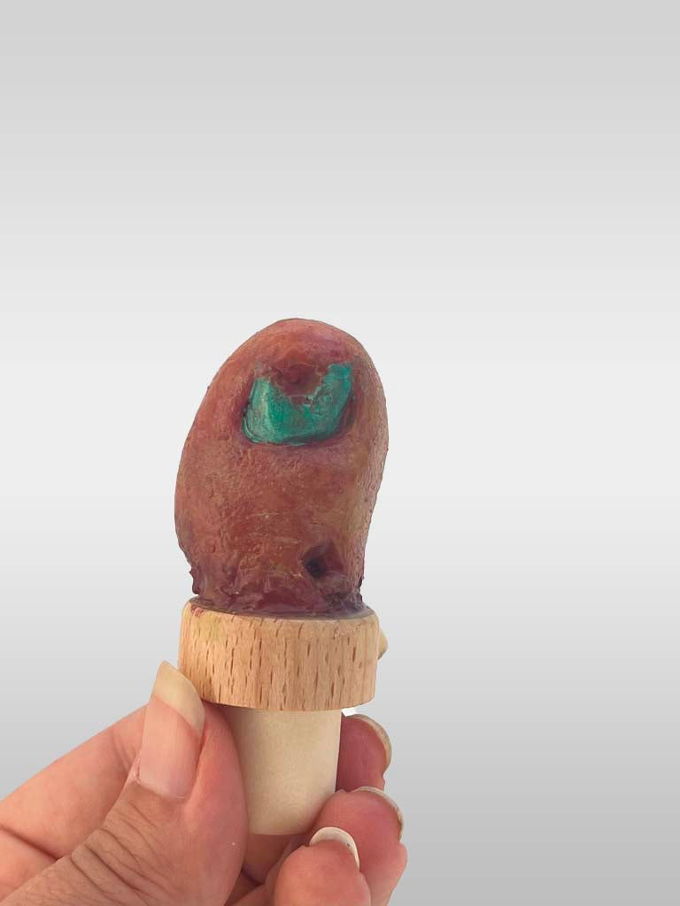 Denise- Zombie Toe Wine Stopper